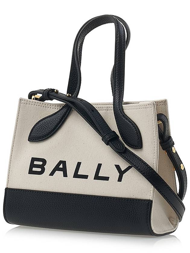 Logo Fabric Tote Bag BAR KEEP ON XS I182O - BALLY - BALAAN 2