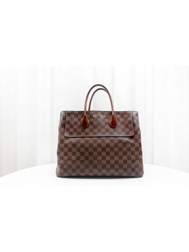 Damier Eben Ascot Women s Tote Bag N41273 - LOUIS VUITTON - BALAAN 5