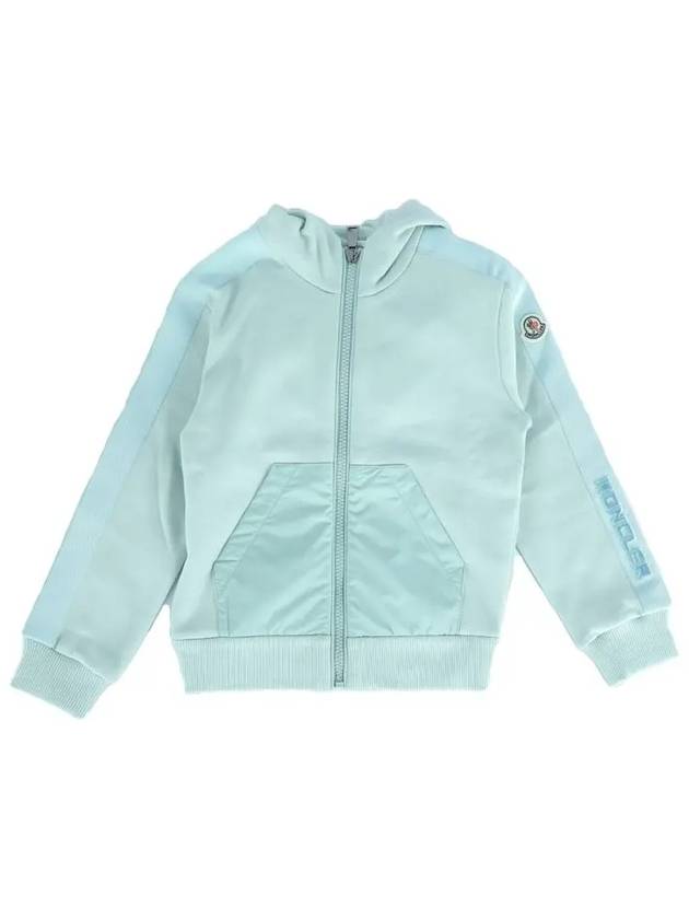 Kids Logo Patch Hooded Zip up 8G000 23 899PS 712 - MONCLER - BALAAN 1