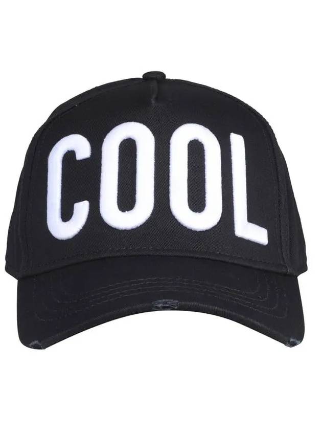 COOL logo ball cap black - DSQUARED2 - BALAAN 1