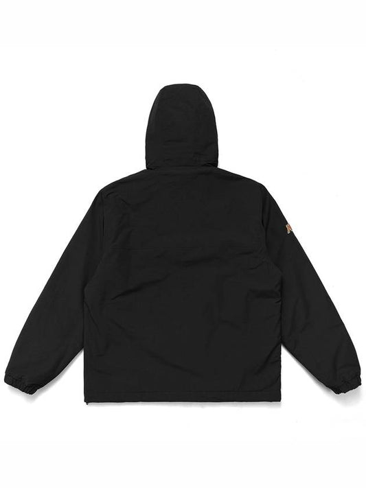 Home on the Range Warm Anorak BLACK - MALBON GOLF - BALAAN 2