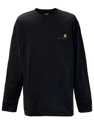 WIP I029955 American Script Long Sleeve - CARHARTT - BALAAN 1