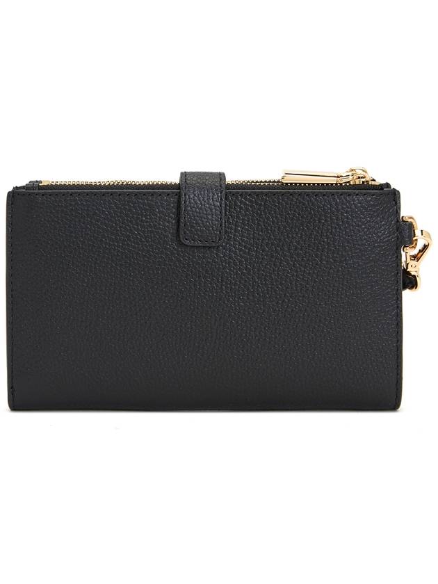 Adele Logo Phone 34F9GAFW4L BLACK Women's Clutch Long Wallet - MICHAEL KORS - BALAAN 3