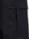 Cargo Parachute Nylon Track Pants Black - NOIRER - BALAAN 7