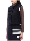 Reversible Merino Wool Vest FKV177A 415 - THOM BROWNE - BALAAN 4