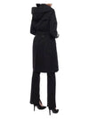 Detachable Hood Teffeta Kensington Trench Coat Black - BURBERRY - BALAAN 7