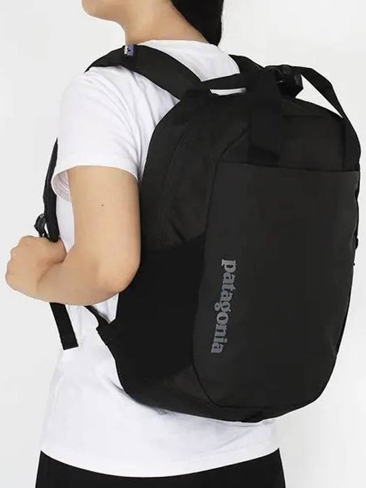 Atom logo print backpack black - PATAGONIA - BALAAN 2