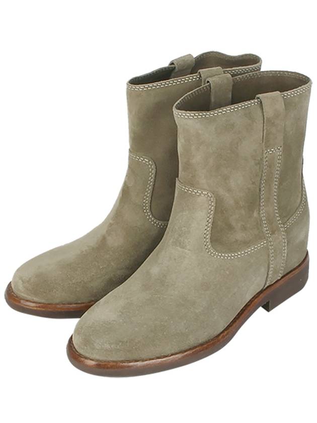 Susee Suede Ankle Middle Boots Beige - ISABEL MARANT - BALAAN 2