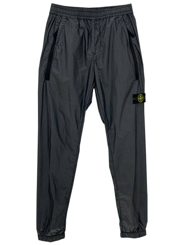 Kids Waffen Patch Fertig Banding Pants 14 Black 801630201 V0029 - STONE ISLAND - BALAAN 2