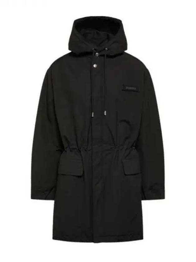 Jacquemus Logo Patch Nylon Hooded Parka 271549 - JACQUEMUS - BALAAN 1