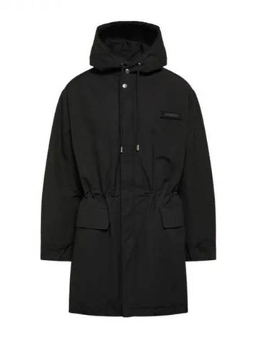 Jacquemus Logo Patch Nylon Hooded Parka 271549 - JACQUEMUS - BALAAN 1