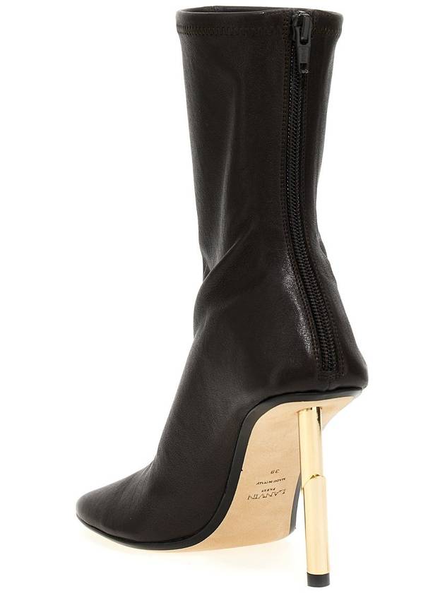 Boots FWBOSI0ANASTA23652 Brown - LANVIN - BALAAN 3