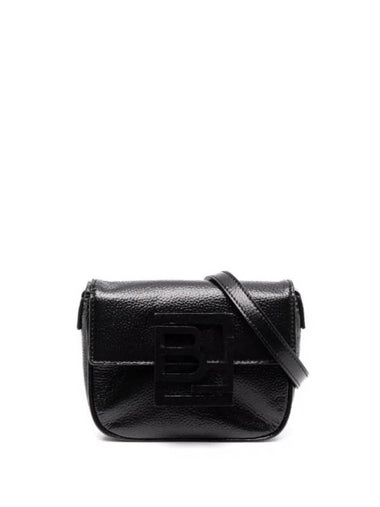 Alfie Mini Leather Tote Bag Black - BY FAR - BALAAN 1