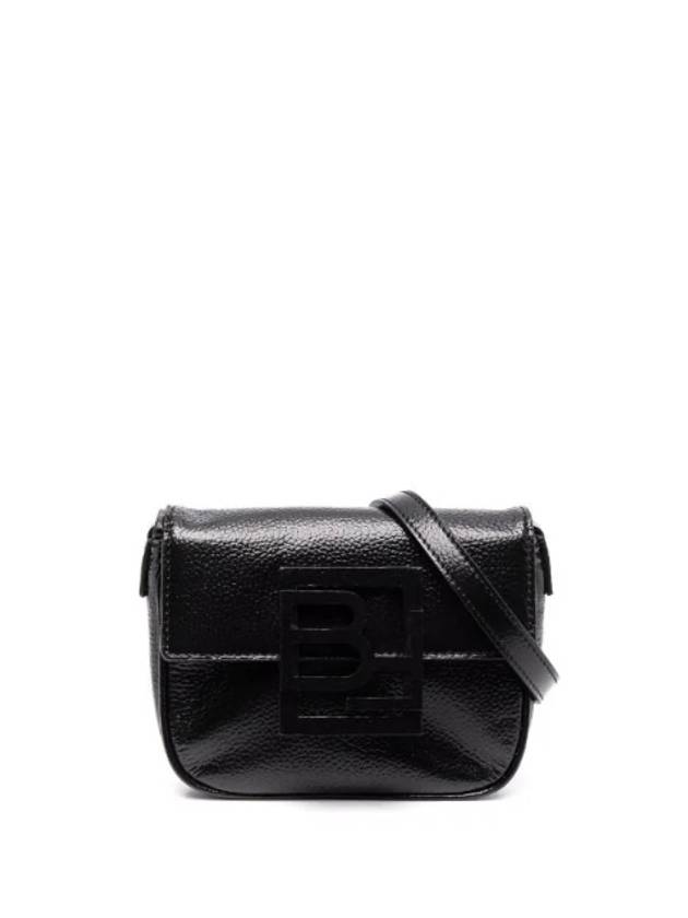 Alfie Mini Leather Tote Bag Black - BY FAR - BALAAN 1