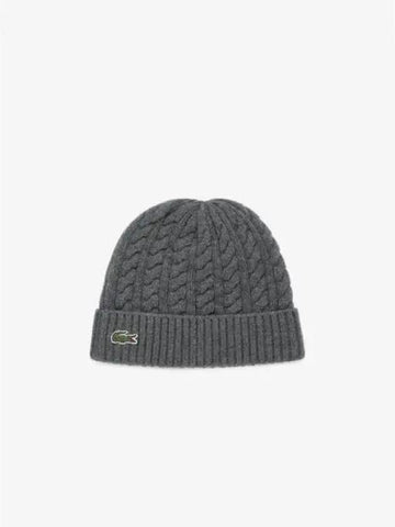 Cable beanie RB343E 54N UWC domestic product GQ2N24091078940 - LACOSTE - BALAAN 1