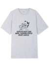 Survive Print Short Sleeve T-Shirt Grey - WILD DONKEY - BALAAN 4