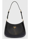 Cleo Patent Leather Shoulder Bag Black - PRADA - BALAAN 2