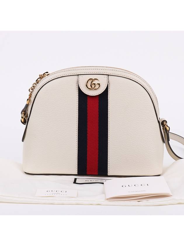 GG gold plated Ophidia white cross bag 499621 - GUCCI - BALAAN 10