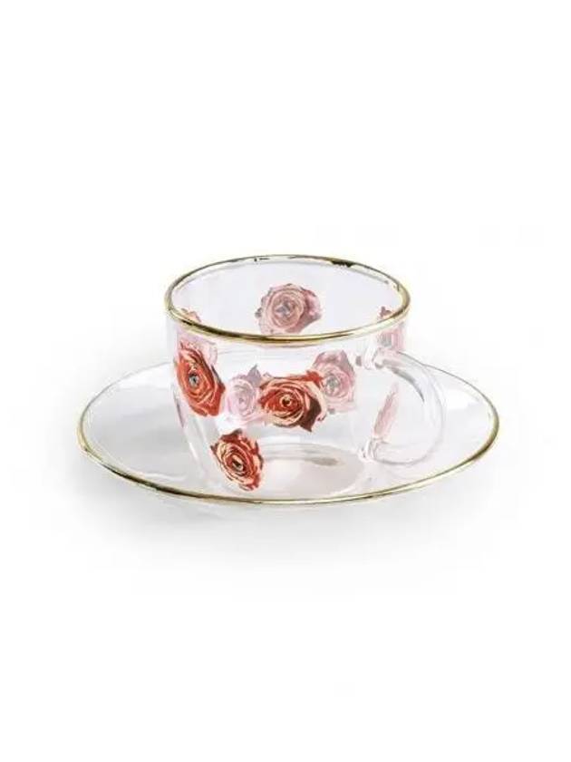 TP Glass Coffee Set 6 5x8 8x5 Rose - SELETTI - BALAAN 1