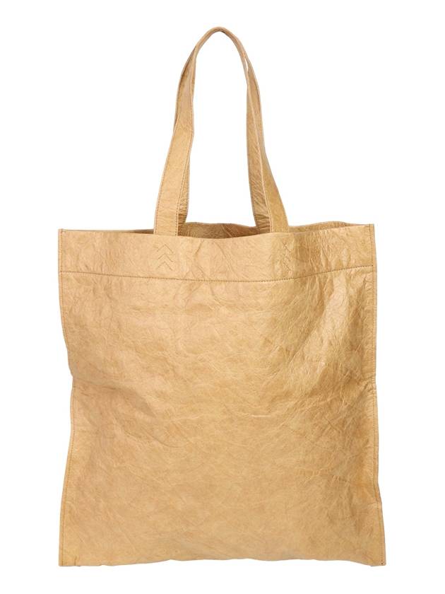 Logo Language Tote Bag Beige - BALENCIAGA - BALAAN 3