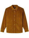 Bobby Corduroy Long Sleeve Shirt - A.P.C. - BALAAN 1