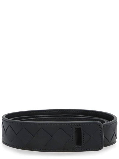 Regular Belt 776052V2Q81 1000 BLACK - BOTTEGA VENETA - BALAAN 2