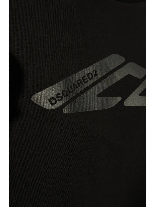 Dsquared2 T-shirt With Printed Logo, Women's, Black - DSQUARED2 - BALAAN 5