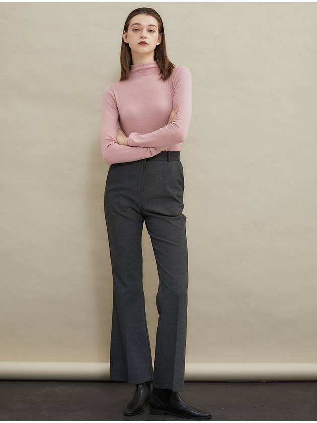 ABC Bootcut Slacks Charcoal - MANAVIS7 - BALAAN 3