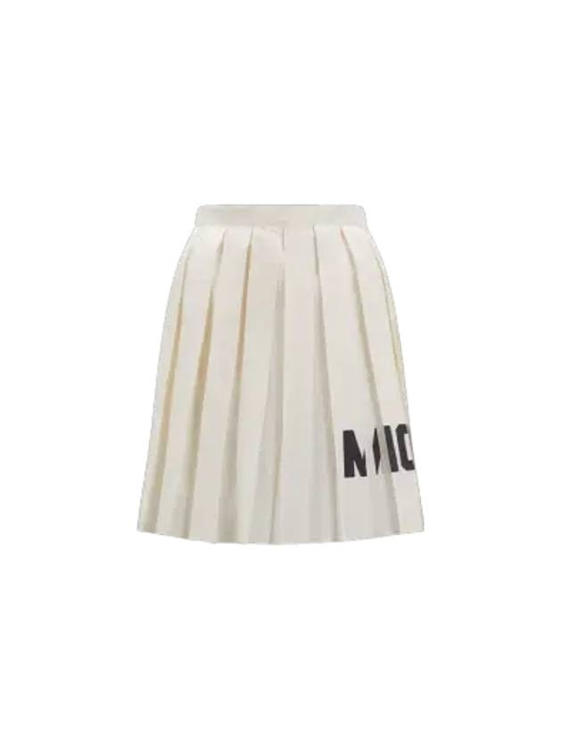 23FW Pleated Taffeta Skirt 2D00007 59632 031 - MONCLER - BALAAN 1