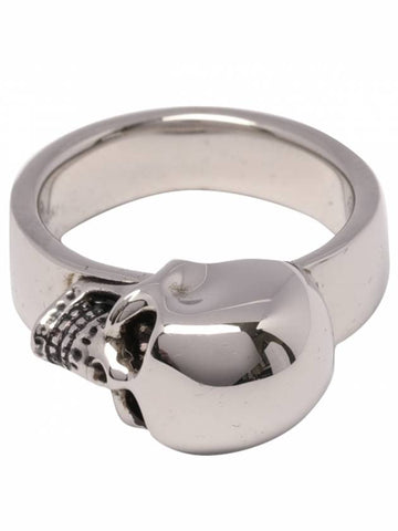 Side Skull Ring 748202 J160Y0446 B0010398525 - ALEXANDER MCQUEEN - BALAAN 1