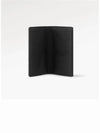 Pocket Organizer Monogram Leather Card Wallet Black - LOUIS VUITTON - BALAAN 3