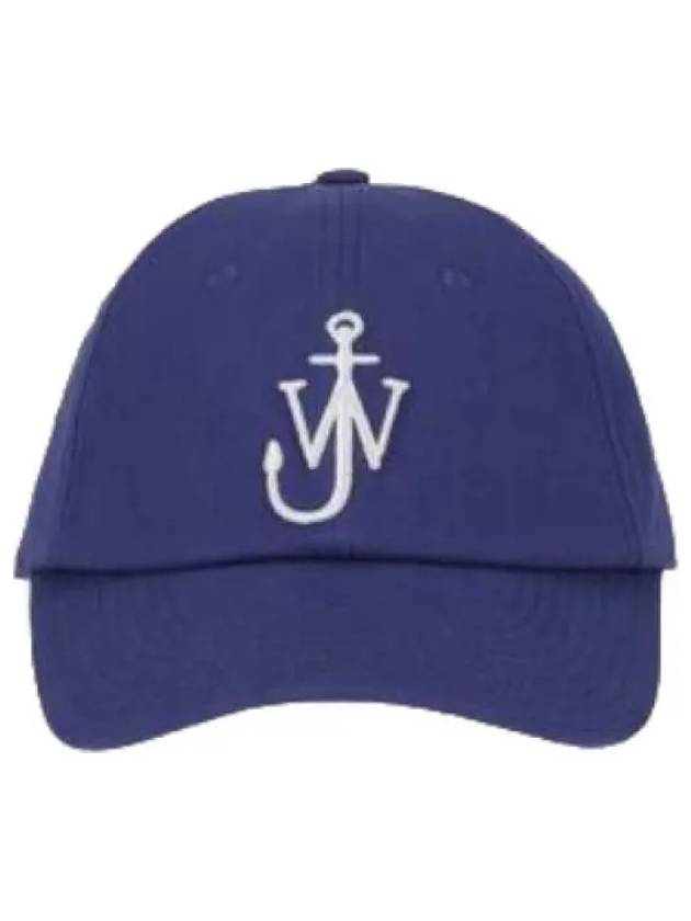 Logo Cotton Canvas Ball Cap Sky Blue Hat - JW ANDERSON - BALAAN 1