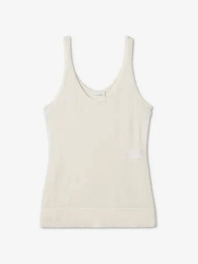 Scallop Wool Sleeveless White - CHLOE - BALAAN 2