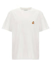 Speedy Fox Patch Comfort Short Sleeve T-Shirt White - MAISON KITSUNE - BALAAN 2