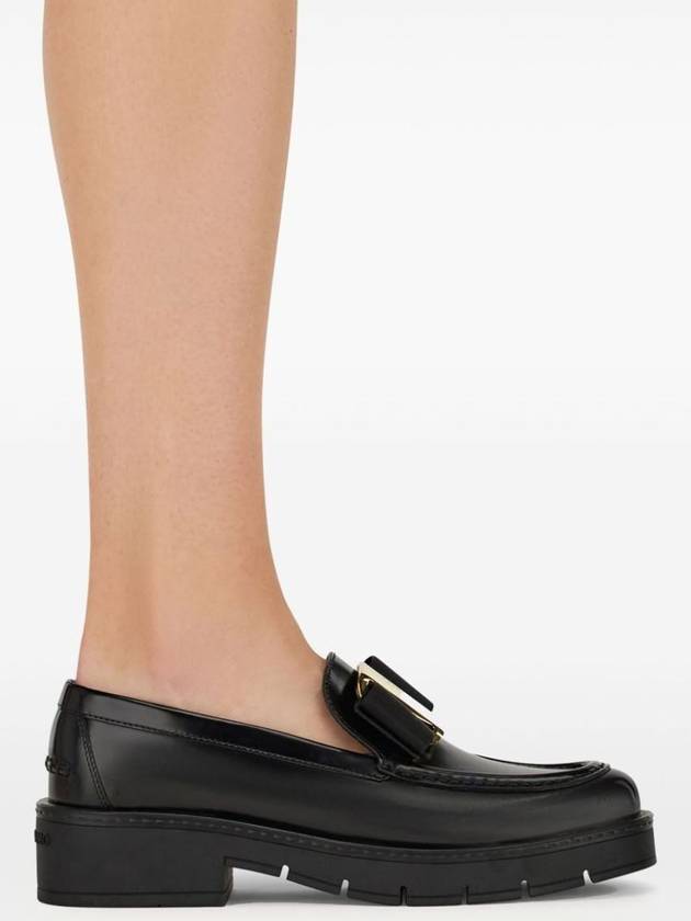 Salvatore Ferragamo Chunky Vara Bow Loafer Shoes - SALVATORE FERRAGAMO - BALAAN 3