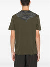 30/1 Jersey Back Goggle Short Sleeve T-Shirt Green - CP COMPANY - BALAAN 3