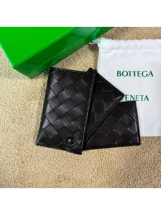 Intrecciato Leather Card Wallet Fondant - BOTTEGA VENETA - BALAAN 2