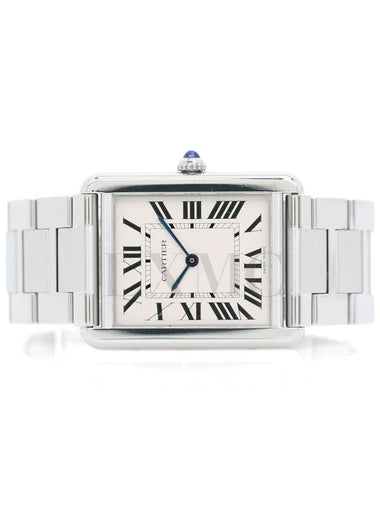 Tank Solo Watch Large Steel Must 3169 W5200014 - CARTIER - BALAAN 1