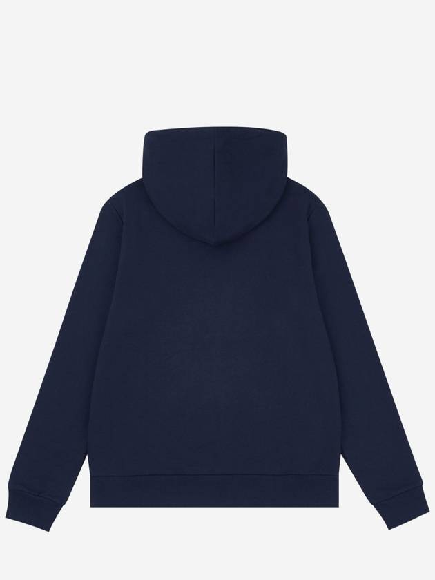 Women's Item Logo Print Hoodie Navy - A.P.C. - BALAAN 3