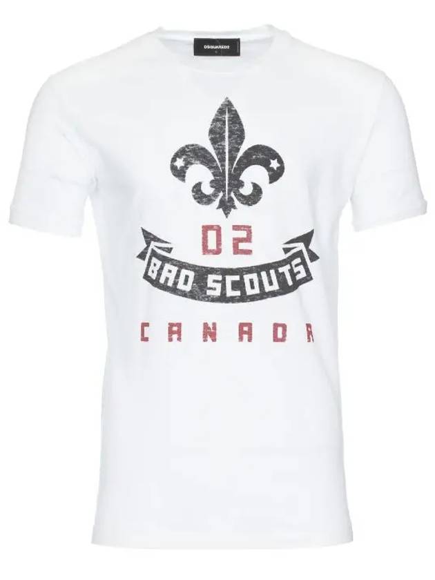 Logo printing short sleeve t-shirt S74GD0369 - DSQUARED2 - BALAAN 6