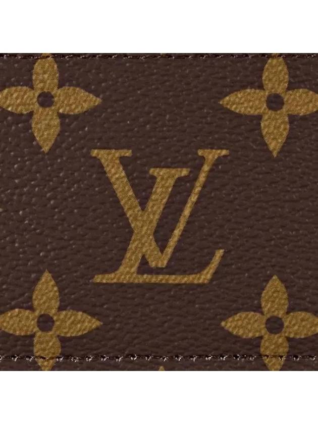 Monogram Card Wallet Brown - LOUIS VUITTON - BALAAN 7