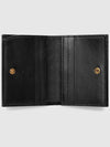 GG Marmont Matelasse Flap Card Wallet Black - GUCCI - BALAAN 6