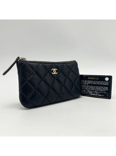 Lambskin mini pouch - CHANEL - BALAAN 1