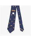 Men's Striped Silk Tie Navy - PAUL SMITH - BALAAN 6