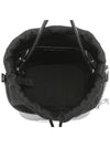 5AC Number Logo Texture Leather Bucket Bag Black - MAISON MARGIELA - BALAAN 5