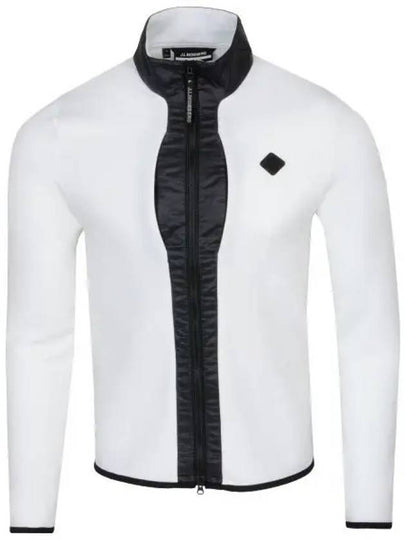 Grouse Mid Layer Zip-Up Jacket White - J.LINDEBERG - BALAAN 2