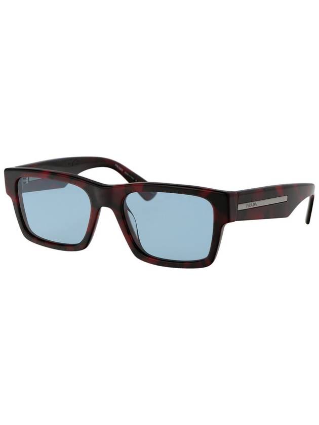 Eyewear Tortoiseshell Effect Rectangular Frame Sunglasses PR25ZS - PRADA - BALAAN 3