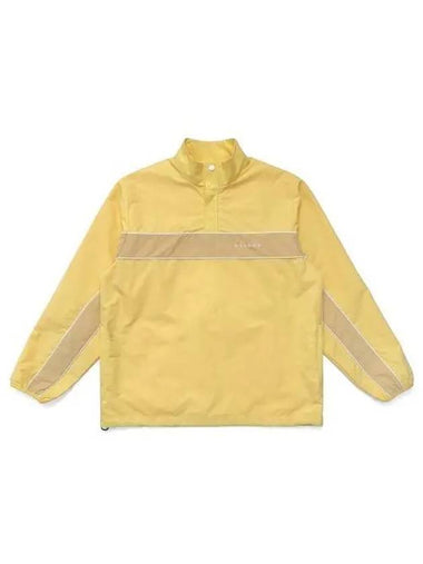 Bermuda Collection Solid Anorak Jacket YELLOW - MALBON GOLF - BALAAN 1