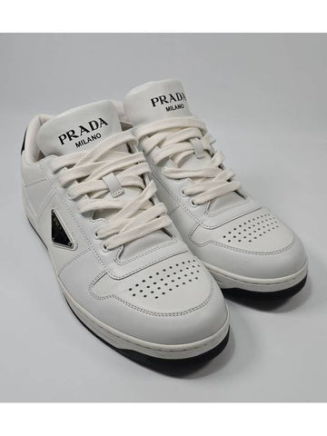 Triangle logo downtown sneakers 265 - PRADA - BALAAN 1