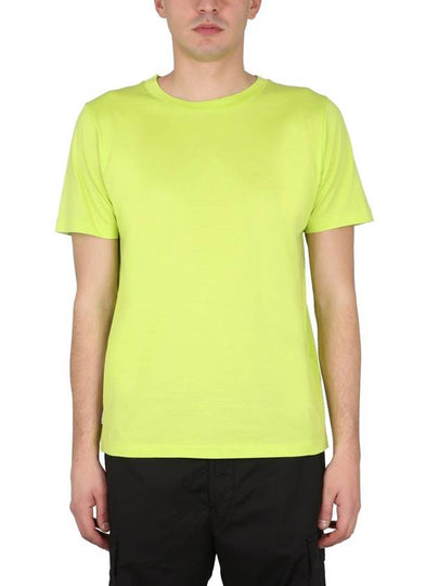 Shadow Back Graphic Print Short Sleeve T-Shirt Green - STONE ISLAND - BALAAN 2